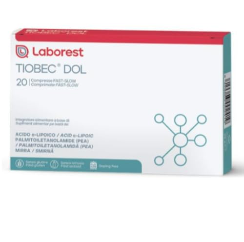 Tiobec Dol 20 comprimidos de 1455mg