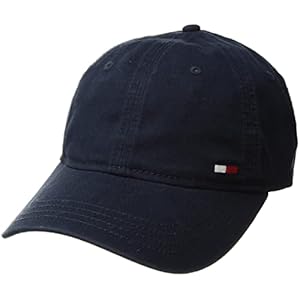Tommy Hilfiger Mens Cotton Billy Adjustable Flap Baseball CapBaseball Cap