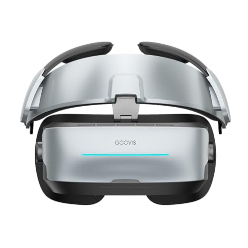 Image of GOOVIS G3 Max XR Head Mounted Display - 1000'' QHD 2.5K 120Hz Micro-OLED Display, Blu-ray 3D Portable Theater, Compatible with iPhone 16 /Android /PC /Handhelds /PS5 /Blu-ray Players and More