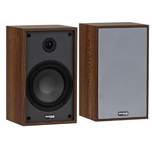 Dayton Audio Classic B65 Bookshelf Speakers, 6.5″ Woofer & 1″ Tweeter, Passive 2-Way Design, 60W RMS, for Music, TV & Home Audio Systems – Wood - Les Beatles, Paul McCartney, John Lennon, RIngo Starr, George Harrison