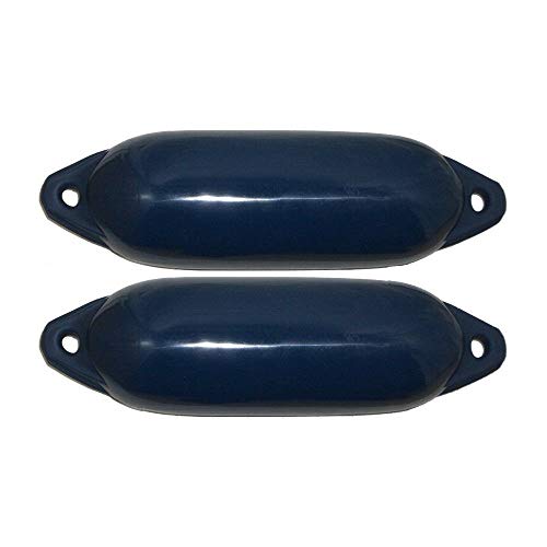 Majoni 2er-Set Bootsfender Star 15 - Farbe Navy, Länge 45cm