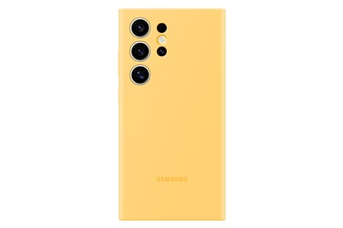 Image of Samsung Galaxy S24 Ultra 5G Silicone Case, Yellow