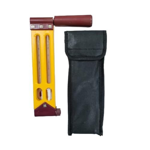 Image of inchJi inch Japsin Instrumentation Sling Psychrometer Whirling Hygrometer Thermometer, Plastic Body, Centigrade Type, Dry /Wet Bulb Temperature Range 0 to 50?C