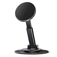 UGREEN Magsafe Handy Ständer 360°Verstellbar, Magnetischer Handyhalterung Tisch mit Metallringe, Handyhalter Kompatibel mit iPhone 17 16 15 14 13 12 Pro Max und Magsafe Hülle, Galaxy S24 Ultra S23