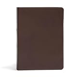 CSB She Reads Truth Bible, Brown Genuine Leather