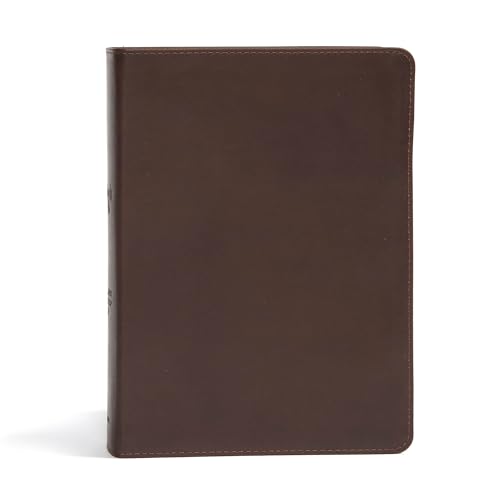 CSB She Reads Truth Bible, Brown Genuine Leather, Black Letter, Full-Color Design, Wide Margins, Notetaking Space, Devotionals, Reading Plans, Two ... Sewn Binding, Easy-to-Read Bible Serif Type