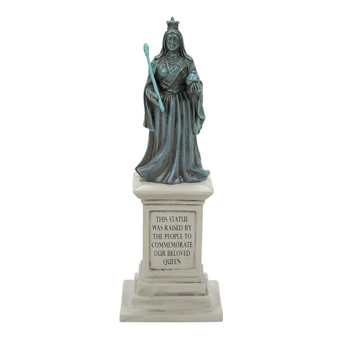Monumento a Su Majestad Dickens Village figura coleccionista tallada con precisión 2