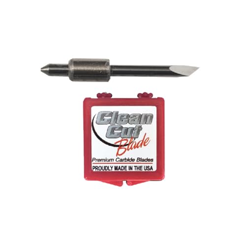 Clean Cut Blade Compatiable with Graphtec CB15U 45, Sign Jet Pro, Nova Cut, Vinyl Express for Craft, Heat Transfer Vinyl Cutter - Made in USA