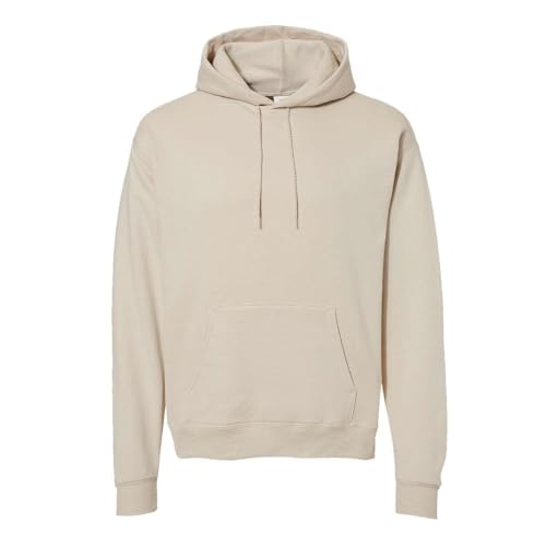 Hanes Ecosmart Hooded Sweatshirt 5XL Sand
