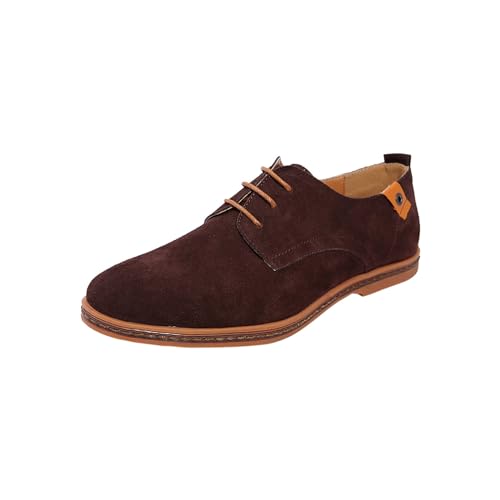 2025 Zapatillas Hombre Casual Zapatos Planos Comodos y Elegantes Mocasines Casuales de Cuero para Hombre Antideslizantes Sin Cordones Zapatos de Vestir Ligeros Cómodos Calzado