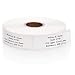 Clear Rolled Address Labels Without Elegant Dispenser - Roll of 250