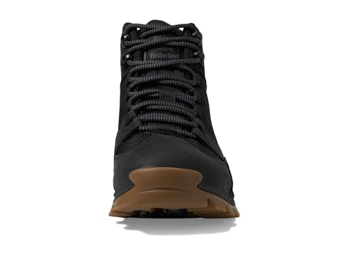 Timberland Men's Mt. Maddsen Waterproof Hiking Boots, Black Full Grain, 7.5 Wide3