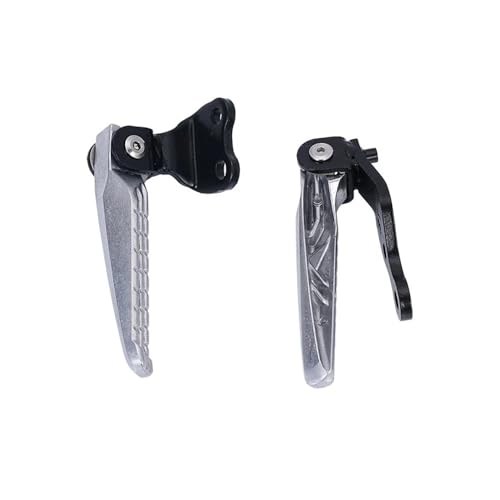 Repose-pieds arriere moto nvx155 aerox155 aluminium haut de gamme pliable