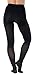 ABSOLUTE SUPPORT Extra Wide Womens Compression Pantyhose 20-30mmHg for Circulation - Open Toe Graduated Support Hose for Post Surgery Recovery, Lymphedema, Swelling - Black, 2X-Large - A214BL5