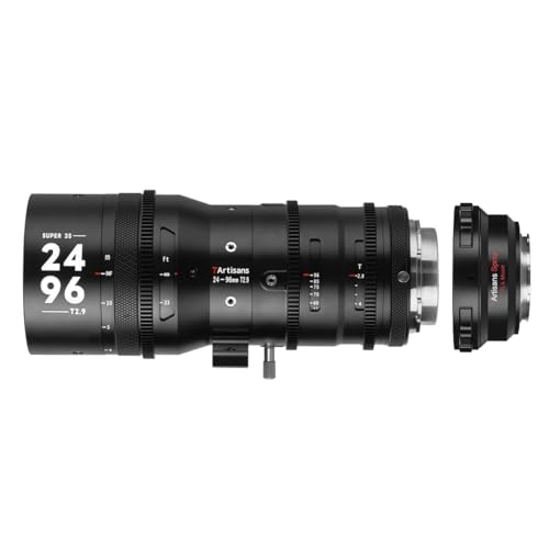 ���H�� 7Artisans Sprite 24-96mm T2.9 PL�}�E���g + L�}�E���g�ϊ��A�_�v�^�[ �Z�b�g 7A-SP2496-PL-L