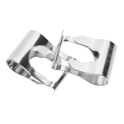 Unomor 1 Pair Wiper Clip Car Supply Car Accessory Wiper Linkage Clip for Car Windshield Wiper Linkage Bushing Link Repair Clip Wiper Arm Repair Clip Wiper Arms Repair Clip Silver Metal
