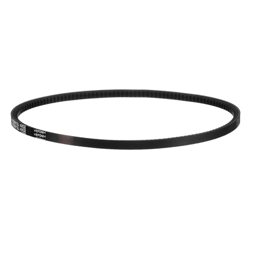 Image of AX32 Belt, Raw Edge Cogged Industrial Rubber EPDM V-Belt, Pack of 1 | 1 /2 inch(13mm) Width x 32 inch(813mm) Inside Circumference x 5 /16 inch(8mm) Height