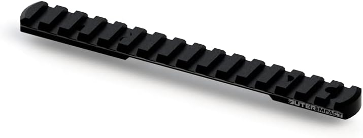 OuterImpact Picatinny Rail Scope Base for Tikka T3/T3X 0 MOA