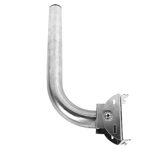 Yosoo Health Gear Poste de Montaje Exterior Ajustable para Antenas Inalámbricas, Soporte Universal de 36 Cm para Estaciones Meteorológicas y Cámaras de Vigilancia