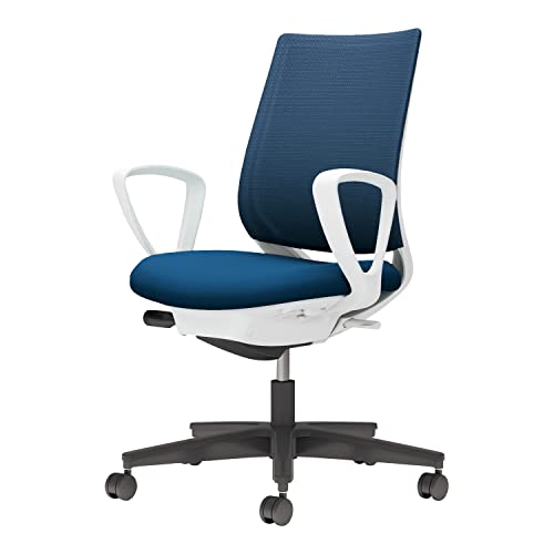 �y���[�J�[�z���E�ݒu�E�g���z�R�N�� �~�g��2 Mitra2 �`�F�A �I�t�B�X �u���b�N�r �X�^���_�[�h�o�b�N �T�[�N���I ���b�V���^�C�v �{��/�z���C�g�O���[ �w�E��/�v���V�A���u���[ C04-B150MW-E1T6T61