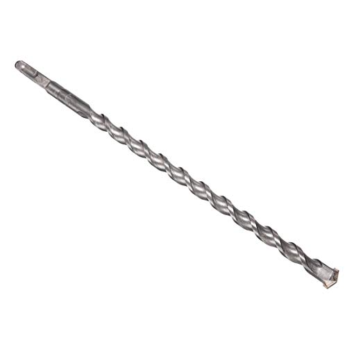 Uxcell Rotary Hammer Drill Bit, 5/8-Inch Bit, 9.8-Inch Significant Depth, 13.4-Inch Long, Carbide Tipped Hollow Square Shank Drill #TOP6