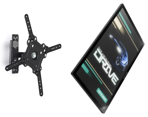 Image of Displays2go 32 inch Wall-Mounted Touch Screen Monitor - 1080p LCD Display with Android 11, 10pt PCAP Touch, WiFi /Bluetooth & Included Wall Mount (DH032TLB)