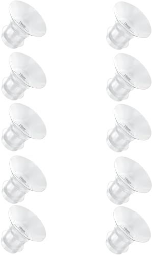 Flange Inserts 19mm for Medela Spectra 24mm Shields/Flanges Compatible with Momcozy S12 Pro/S9 Pro/S9/S12 Wearable Breast Pump Reduce 24mm Nipple Tunnel Down to 19mm 10PCS