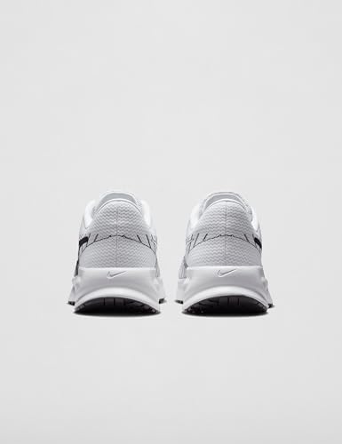 Buy Nike Men's Run Defy White/Black Running Shoes - Image 7