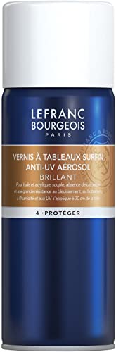 Lefranc Bourgeois Additif - Vernis Brillant à Tableau Surfin Aerosol 400ml