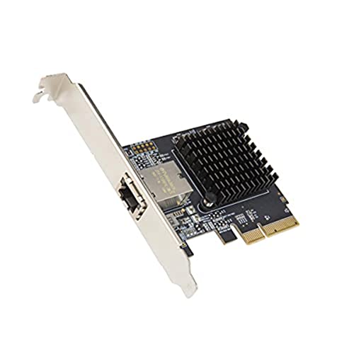 Image of 1 Port 10 Gigabit Ethernet Network Card - PCIe x4 10Gb 10GBASE-T NIC AQTION AQC107-10Gbps Ethernet PCI-Express x4 Adapter SD-PEX24055