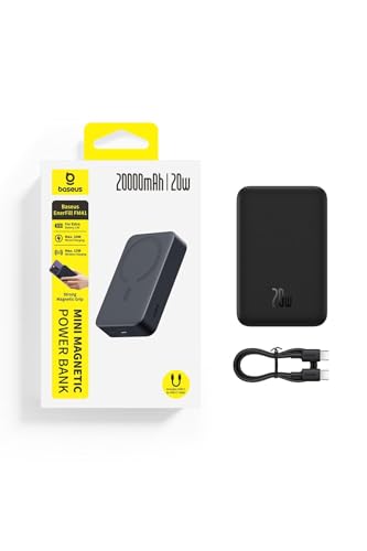 Acaba sin batería con Baseus 20000mAh banco magnético mini 4