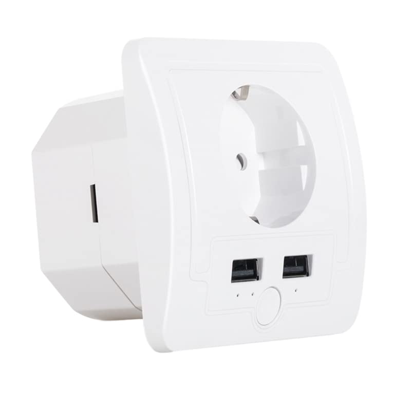 Nastyaer for Smart Wall Socket Wall Socket Support Voice Control Mobile Phone Control Timer SwitchEU Plug