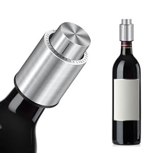 Tysm-Cc Edelstahl Weinverschluss mit Zeitskala