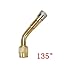Car Tyre Valves Inflation Extension Tube 45/90/135 Degree Adapter Motorcycle Bike Tyre Valve Connector Accessories(45 Degree)