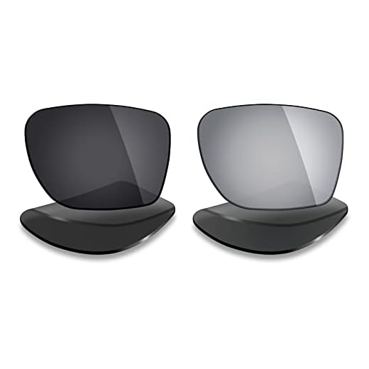 Mryok 2 pares de lentes polarizadas de substituição para óculos de sol Oakley Sylas OO9448 - Opções