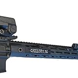 Custom 2.5 Slot Rail Cover for MLOK (4'/100mm) Customizable Rail Covers, Low-Profile Heat-Resistant Textured Grip Panels for AR Handguards – High-Temp Polymer, Secure Fit, Made in USA