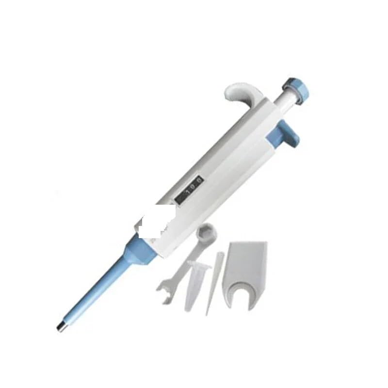 Electric Pipette, Manual Single Channel Adjustable Pipette 20-200ul/100-1000ul Tips Pipette Dropper(2-20μl)