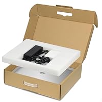 SOUNDANCE Laptop Box with Protection Foam, Handmade Laptop Sleevess, Cardboard Laptop Shipping Box, Secure Mailer Box for up to 17.3 Inches Notebook Computer