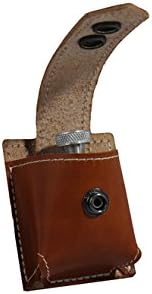 Barsony New Tan Leather Belt Clip Revolver Single Speed Loader Pouch for .22 .38 .357 Revolvers