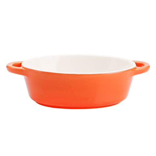Ramequins ovales en porcelaine Foraineam de 280ml avec poignées - 8