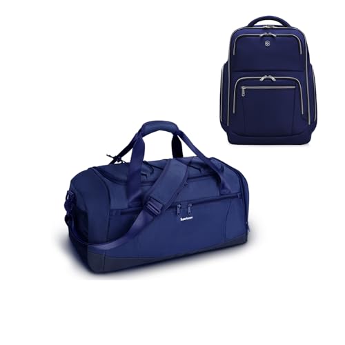 Gym Bag with Shoe Compartment & Laptop Travel Backpack Computer Backpack