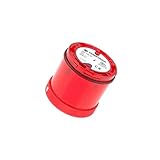 Signalart: Blitzlicht 64310055 Signalgeber: Licht Xenonlampe rot UStrom: 24VDC IP65 Ø70x65mm WERMA