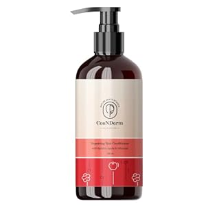 CosNDerm Hair Conditioner (300 ml) with Keratin Apple and Hibiscus | Frizz Free Conditioner | Suitable for Men & Women