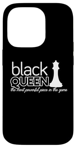 BLACK QUEEN Most Powerful Piece in the Game Chess Meme X}zP[X iPhone 14 Pro p