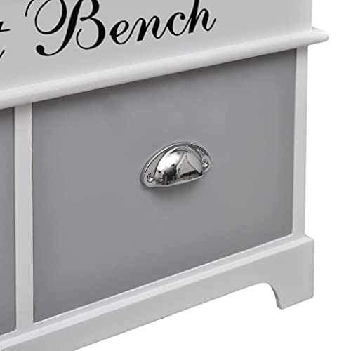 Banc coffre en paulownia résistant pour optimiser une petite entrée encombrée - 6