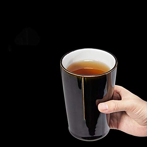 Taza de café, tazas de café de colores - Té de gres de cerámica, tazas Taza de cerámica Taza de oficina Taza de reunión Taza de té Hospitalidad en el hogar Taza de té Taza de porcelana Tazas de café