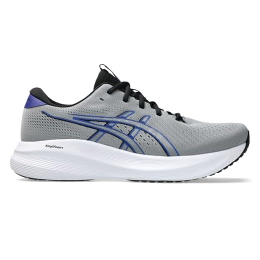 Asics Tênis de corrida masculino Gel-Excite 11, Cascalho/cobalto escuro, 10 X-Wide