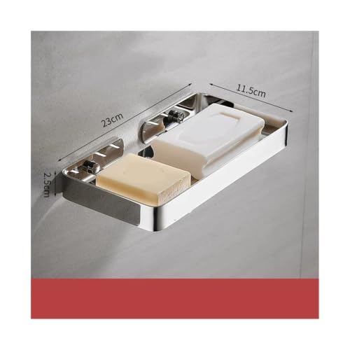 Jabonera de pared Bright Standard en caja de almacenamiento resistente para baño 3
