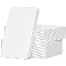 Inkjet PVC ID Cards, 200pcs, White, 85 x 54 mm CR80, PVC Material, Inkjet Printers