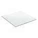 [Neu.Haus]®] Tableau de Table Bureau Chevet Table de Jardin en Verre Trempé ESG Transparent Bords Polis Meuble DIY Épaisseur 8 mm 80 x 80 cm
